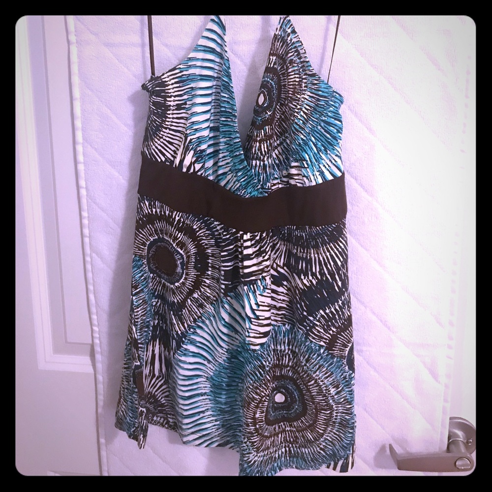Plunge Halter top